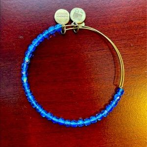 Alex and Ani beaded bangle bracelet